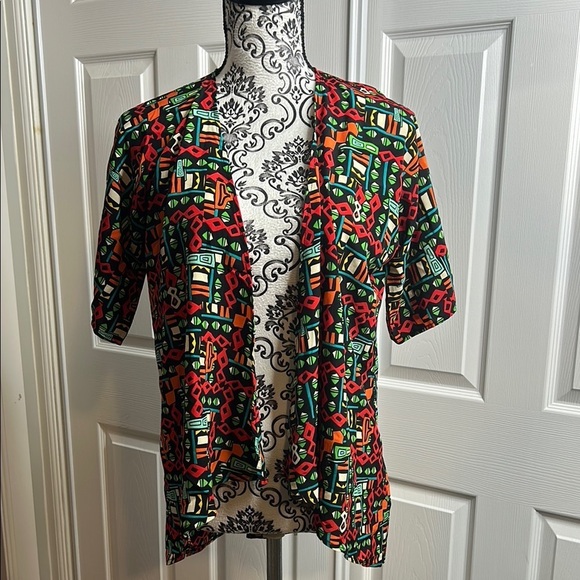 Colorful Geometric Women's Top - Picture 1 of 5